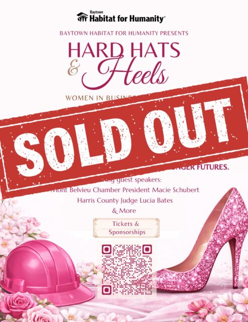 WOW! You ladies are FAST!! 
We are very excited to announce that our Hard Hats & Heels is SOLD OUT!! 

We cannot wait to see everyone at this wonderful event. 🩷