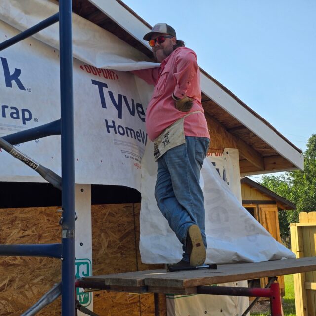 Another great Saturday at Baytown Habitat for Humanity!

This weekend, we had the privilege of working alongside the amazing coworkers of our future homeowner, Elodia, from the Home Depot Distribution Center in Baytown, Texas. Their team came out ready to serve, and together we accomplished a tremendous amount.

We completed the installation of the house wrap, bringing Elodia's future home another step closer to completion. In addition, volunteers helped with lawn care, cleanup, organizing supplies, and several other projects around our Habitat properties.

A heartfelt thank you to the Home Depot team for investing your time, energy, and servant hearts into this project. Your willingness to give back is making a real difference, and because of volunteers like you, another family is one step closer to achieving the dream of homeownership.

Thank you to everyone who came out and served. We couldn't do it without you!

#BaytownHabitatForHumanity #HomeDepot #Teamwork #Volunteer #BuildingHope #BuildingHomes #Community #BaytownTexas