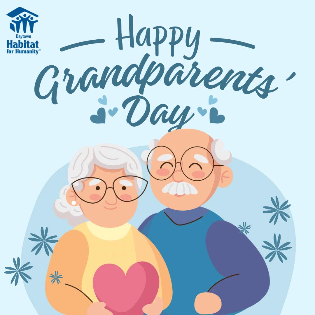 💚 Happy Grandparents Day! 🏠

Today, we’re celebrating the grandparents who love us, guide us, teach us, and help build the foundation of our families and communities. 👵👴💚

At Habitat for Humanity, we know that a home is more than four walls—it’s where memories are made, traditions are passed down, and generations grow together. 🏠

Let’s make it interactive! 👇

💬 What’s one thing your grandparent taught you that you still carry with you today?

Or tag a grandparent who has made a difference in your life and give them a little extra love today! ❤️

Happy Grandparents Day! 🎉

#GrandparentsDay #HabitatForHumanity #BuildingHomesBuildingFamilies #Generations #HomeIsWhereTheHeartIs #Community