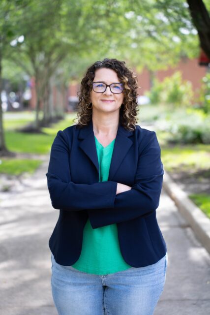 We have a few new board members so this calls for introductions! First up is Kerri.

Kerri Hurlbut serves as Director of Foundation Board Relations and Operations at Lee College, where she has worked for 14 years. Throughout her tenure, she has held several roles, including Scholarship Coordinator and Manager of Foundation Operations, building extensive experience in development, fundraising, and donor relations. She holds a Bachelor of Business Administration in Management and Marketing from the University of Houston Clear Lake.

Kerri is honored to serve on the board of Habitat for Humanity Baytown and is passionate about the organization’s mission to provide safe, affordable housing along with the education and support that empower families to build stability and long-term success.

A longtime resident of the Baytown area, Kerri has lived in the Houston region for nearly three decades. She and her husband, Jason, are enjoying life as empty nesters while their daughter, Laila, attends Lamar University pursuing a degree in Chemical Engineering. In her free time, Kerri enjoys baking, traveling, and has recently started guitar lessons, something she has always wanted to do.

Please help us welcome her to the team, I know she will be a great addition to our organization.