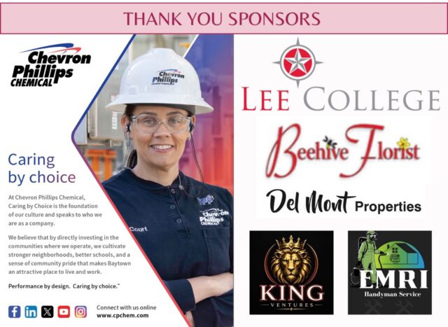 Thank you to our fantastic sponsors who helped make Hard Hats & Heels a success. This is not even close to an all inconclusive list of those who made this event possible. 

Read more about our event from the Baytown Sun: https://baytownsun.com/local/women-in-business-support-baytown-habitat-for-humanity-at-first-hard-hats-and-heels-luncheon/article_6b4af892-0bfa-48f4-85fc-c63ba15589a7.html?utm_source=baytownsun.com&utm_campaign=%2Fnewsletters%2Flists%2Fheadlines%2F%3F-dc%3D1778929201&utm_medium=email&utm_content=image