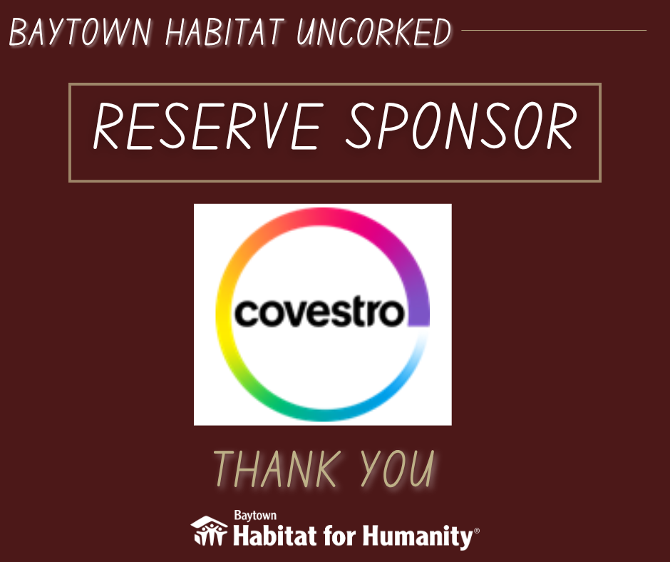 Covestro reserve sponsor